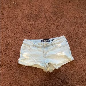 Hollister jean shorts